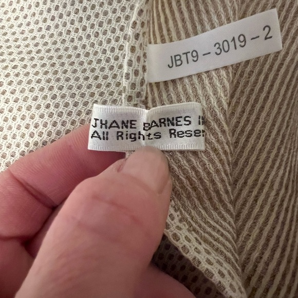 Jhane Barnes Tone on tone patterned short sleeve button down - Picture 1 of 4